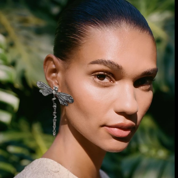 NWT Zara Dragonfly earrings - Picture 1 of 2